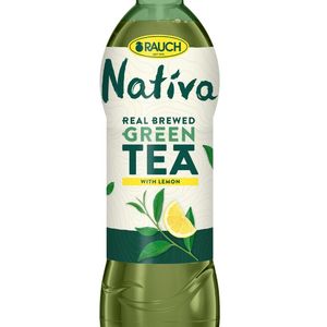 NATIVA Zelený čaj s citrónem 0,5 l - pet