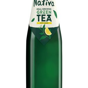 NATIVA Zelený čaj s citrónem 0,25 l - sklo