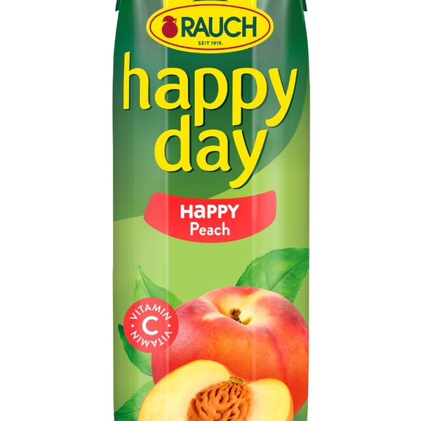 Happy Day Family Peach 1 L - tetrapak