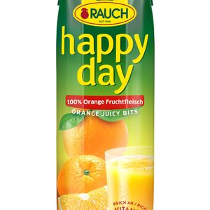 HAPPY DAY Pomaranč s dužinou 100% 1 L - tetrapack