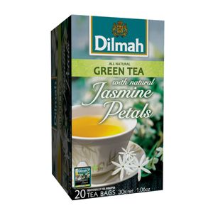 DILMAH Čaj zelený Jasmín - 20x1,5g