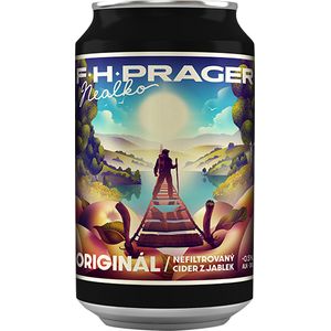 F.H. PRAGER Nealko Cider ORIGINAL 0,33 L - Plech