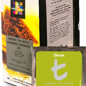Dilmah Čaj zelený GREEN TEA WITH JASMINE FLOWERS T Lux sáček HB 50/2g